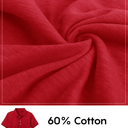 Red (5-Pack) 4 5-Pack School Uniform Tagless Polo Tshirt for Little Boys & Big Boys